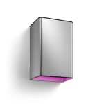 Resonate fali lámpatest, inox