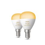 Hue LED Izzó WA 5.1W Luster E14 2 db-os