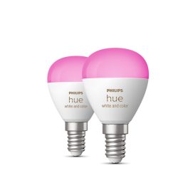 Hue LED Izzó WCA 5.1W Luster E14 2 db-os