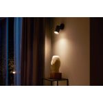 Fugato egyes spotlámpa, fekete