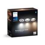 Milliskin süllyesztett lámpa – bővítőelem, fehér, 3 db-os