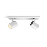 Runner dupla spotlámpa, fehér