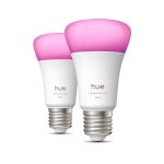 Hue LED Izzó WCA 810 A60 E27 2 db-os