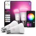 Hue LED Izzó WCA 810 A60 E27 2 db-os