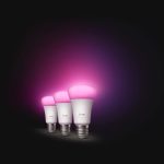 Hue LED Izzó WCA 810 A60 E27 3 db-os