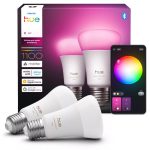 Hue LED Izzó WCA 1100 A60 E27 2 db-os
