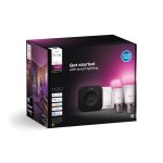 Hue WCA A60 E27 2 db +Hue Bridge Pro + Fényerőszabályzó kapcsoló