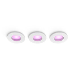 Xamento süllyesztett lámpa, fehér, 3 db-os