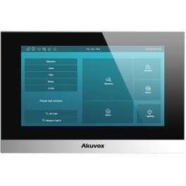 Akuvox C313W-2, 7"-os beltéri monitor