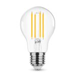 Modee LED Izzó Filament A60 8W E27 360° 2700K (1055 lumen) dimm. ERP
