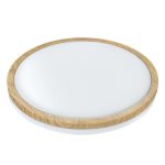 Modee Mennyezeti LED Lámpa 18W 4000K D336x55mm S-D101 Wood (1850 lumen) ERP