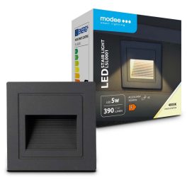   Modee LED Lépcso Lámpa (LSL0001) 5W IP65 84x50x84mm 4000K (390 lumen)