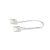 Modee Alkatrész LED Szalaghoz 2PIN COB Jumper 8mm IP20