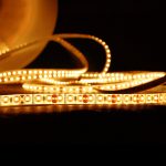 Modee LED Szalag Szilikon DC12V 9,6W/m 120LED/m 8mm IP65 2700K(1080 lumen/m) B20