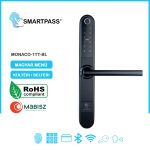 Smartpass Monaco okoskilincs, fekete