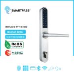 Smartpass Monaco okoskilincs, C92, ezüst