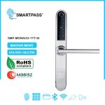Smartpass Monaco okoskilincs, ezüst