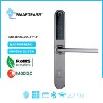 Smartpass Monaco okoskilincs, antracit