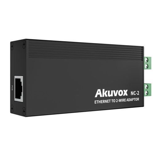 Akuvox 2-vezetékes, Ethernet átalakító készlet