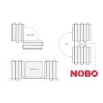 NOBO Padlófűtés 1210W